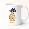 I Love His Ginger Nuts Gift Mug