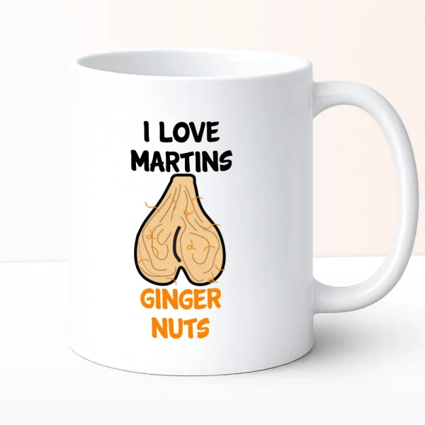 I Love His Ginger Nuts Gift Mug