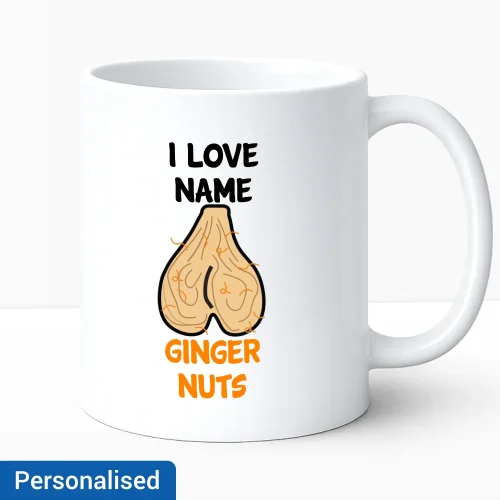 I Love His Ginger Nuts Gift Mug